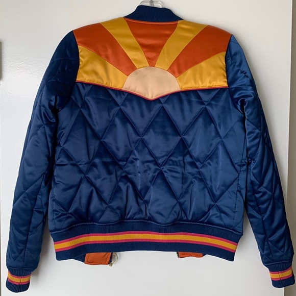 classic rock couture Jackets & Blazers - CLASSIC ROCK COUTURE 🌅 Rising Sun BomberJacket